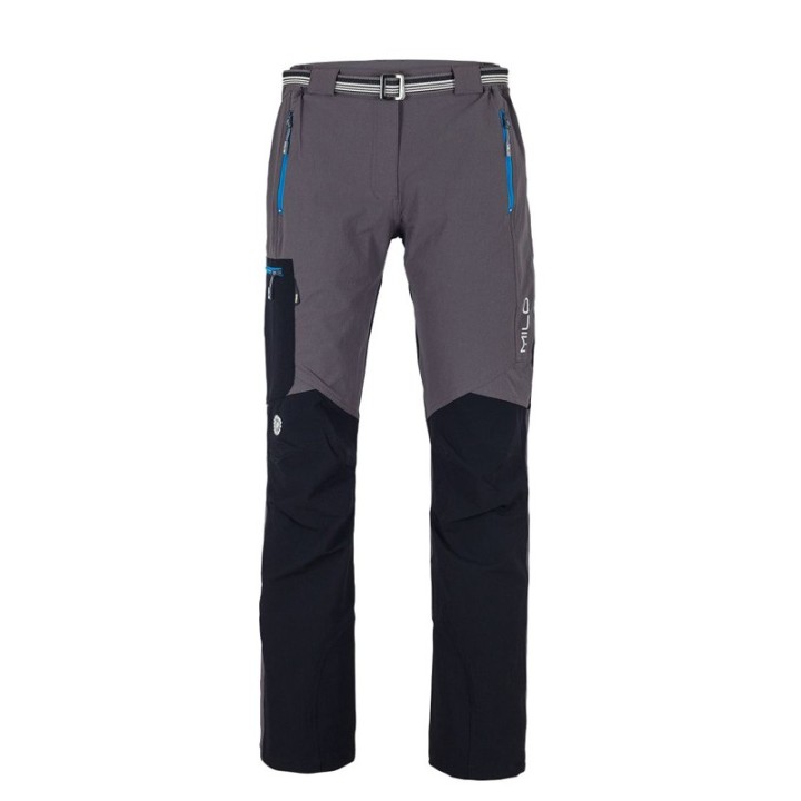 Spodnie Milo Vino Lady - grey/black - blue zips