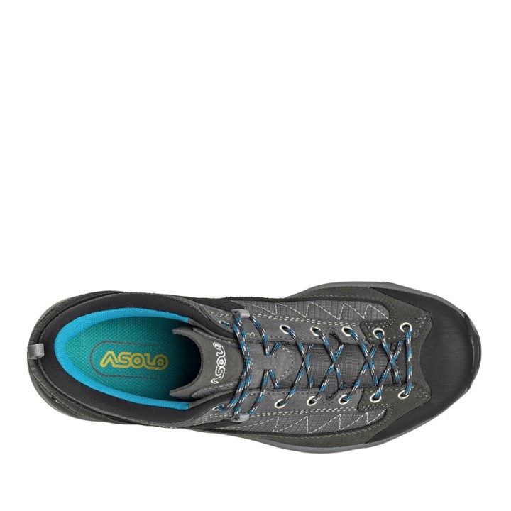 Buty trekkingowe damskie Asolo Pipe GV - graphite/graphite/cyan blue
