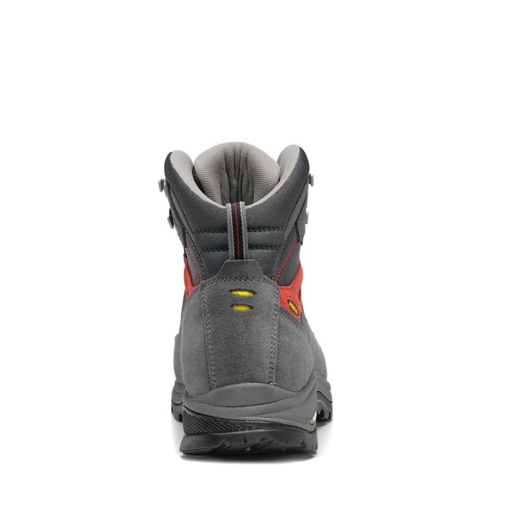 Buty trekkingowe damskie Asolo Finder GV - grey/gunmetal/poppy red