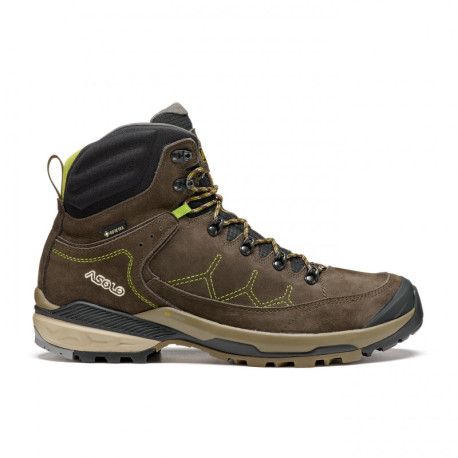 BUTY ASOLO FALCON EVO NBK GV MM DARK BROWN/LIME