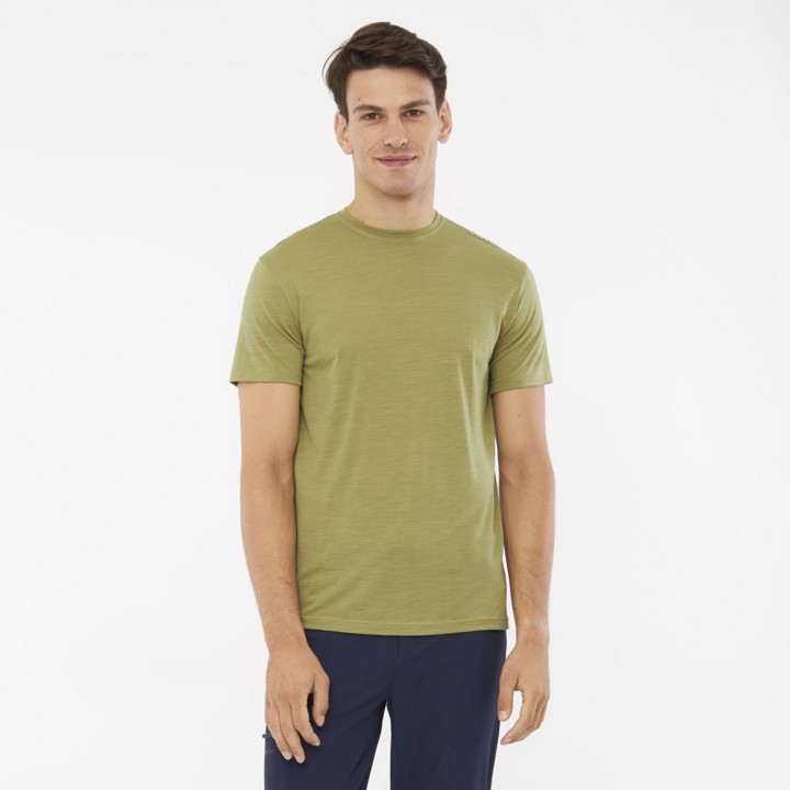 T-SHIRT MĘSKI VIKING SALEN MAN Merino