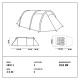 NAMIOT ALPINUS ARCO 3 Zielony
