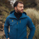 Kurtka męska softshell Alpinus Lautaro Granatowy