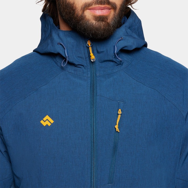 Kurtka męska softshell Alpinus Lautaro Granatowy