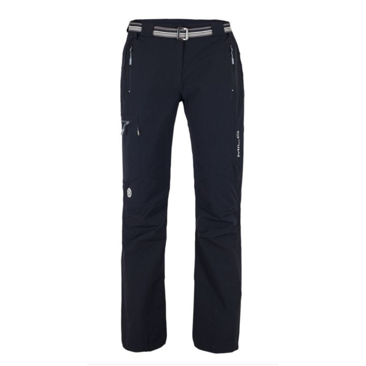 Spodnie Milo Vino Lady - grey/black - blue zips