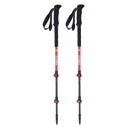 KIJE TREKINGOWE ALPINUS DHAULAGINI Czerwony