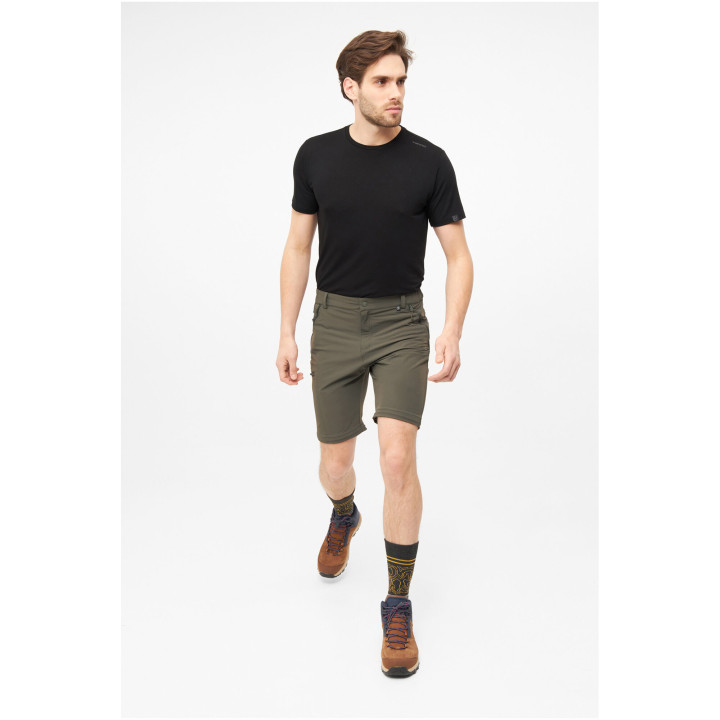 SPODNIE MĘSKIE VIKING Rocklyn 2 in 1 Man z odpinanymi nogawkami khaki