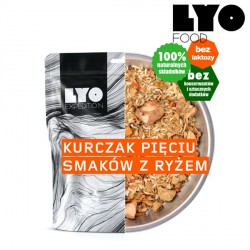 Danie Lyofood Kurczak pięciu smaków z ryżem 370 g